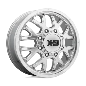 XD Series – XD843 GRENADE DUALLY – Chrome – 20″x8.25″ 127mm – Summer Wheels – XD843208812127